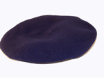 MB-101-NV Navy Beret w/o Support